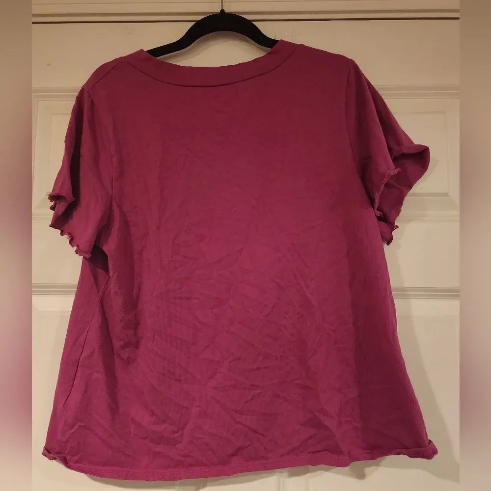 Bobbie Brooks Purple sleep top L